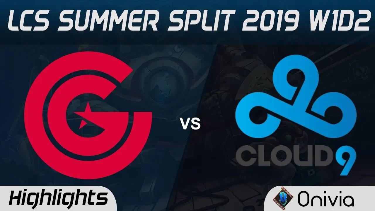 CG vs C9 Highlights LCS Summer 2019 W1D2 Clutch Gaming vs Cloud9 LCS Highlights by Onivia thumbnail