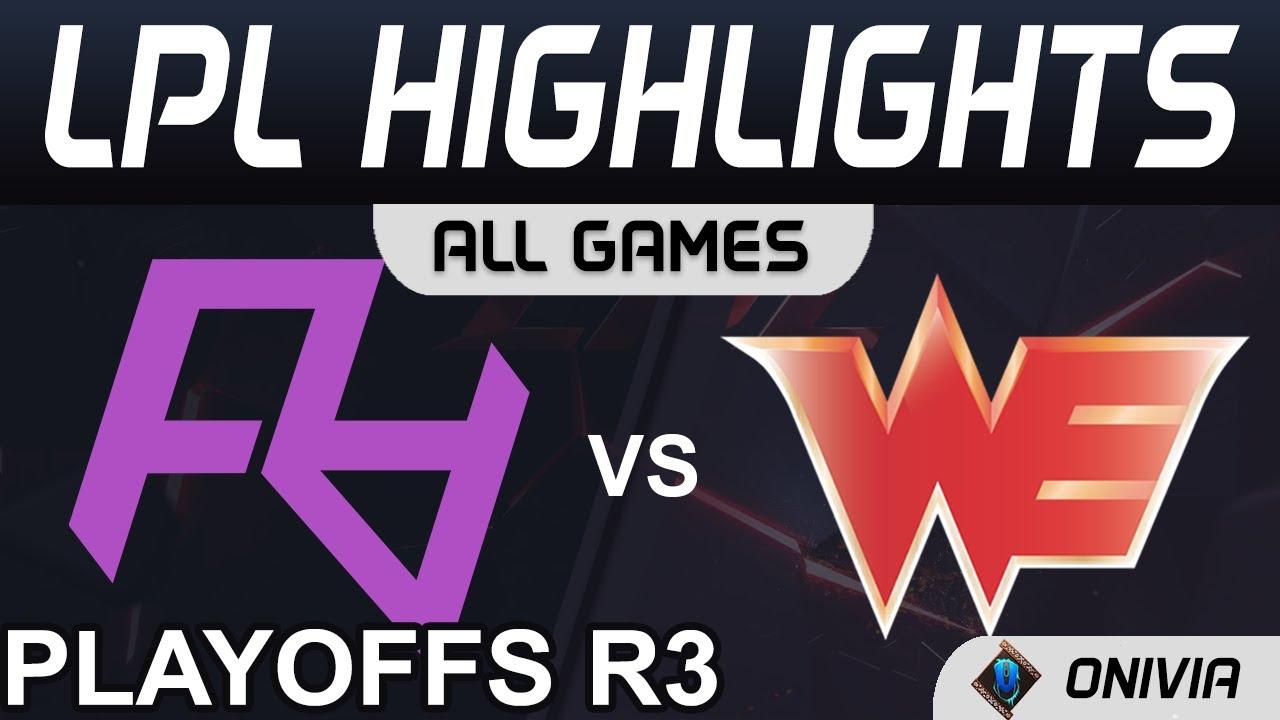 RA vs WE Highlights ALL GAMES LPL Summer Playoffs R3 2021 Rare Atom vs Team WE by Onivia thumbnail