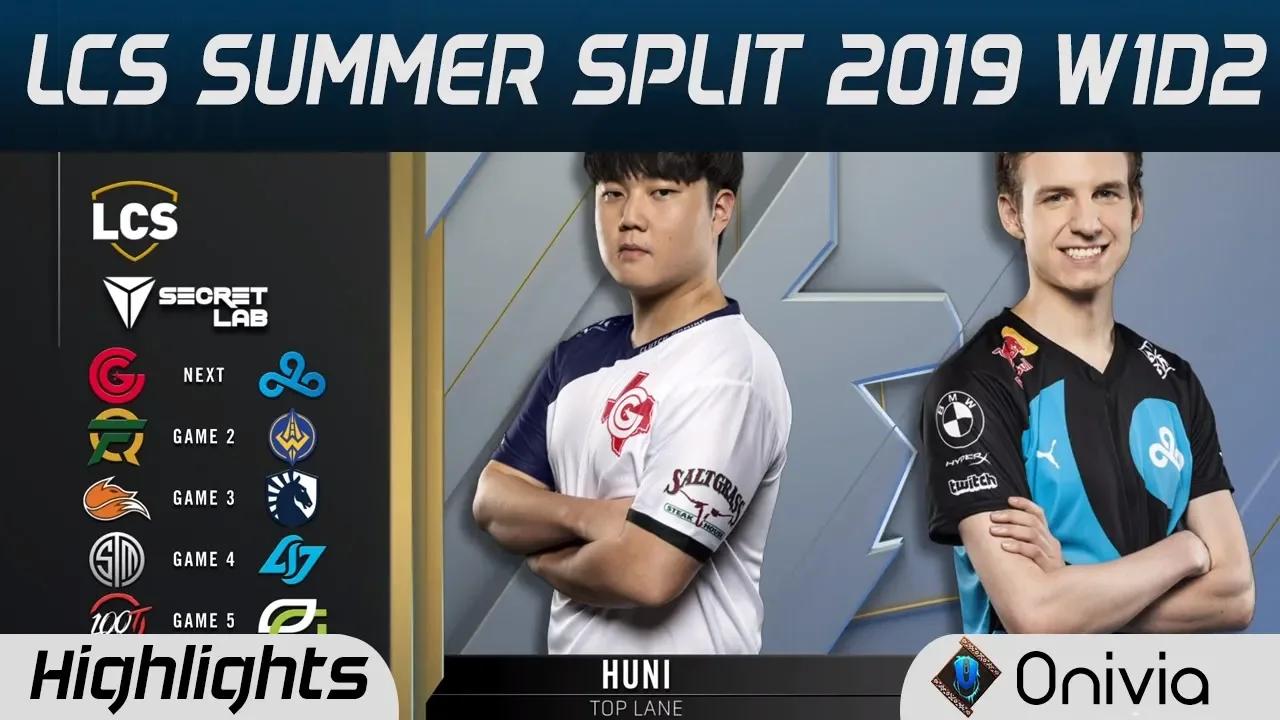 Full Day Highlights LCS Summer 2019 W1D2 By Onivia thumbnail