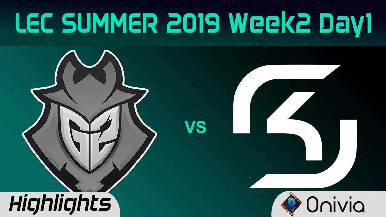 G2 vs SK Highlights LEC Summer 2019 W2D1 G2 Esports vs SK Gaming LEC Highlights By Onivia thumbnail