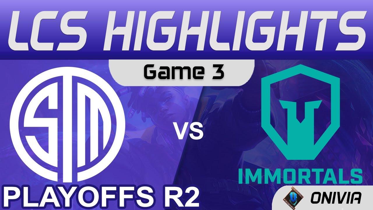 TSM vs IMT Highlights Game 3 Round2 LCS Summer Playoffs 2021 Team SoloMid vs Immortals by Onivia thumbnail