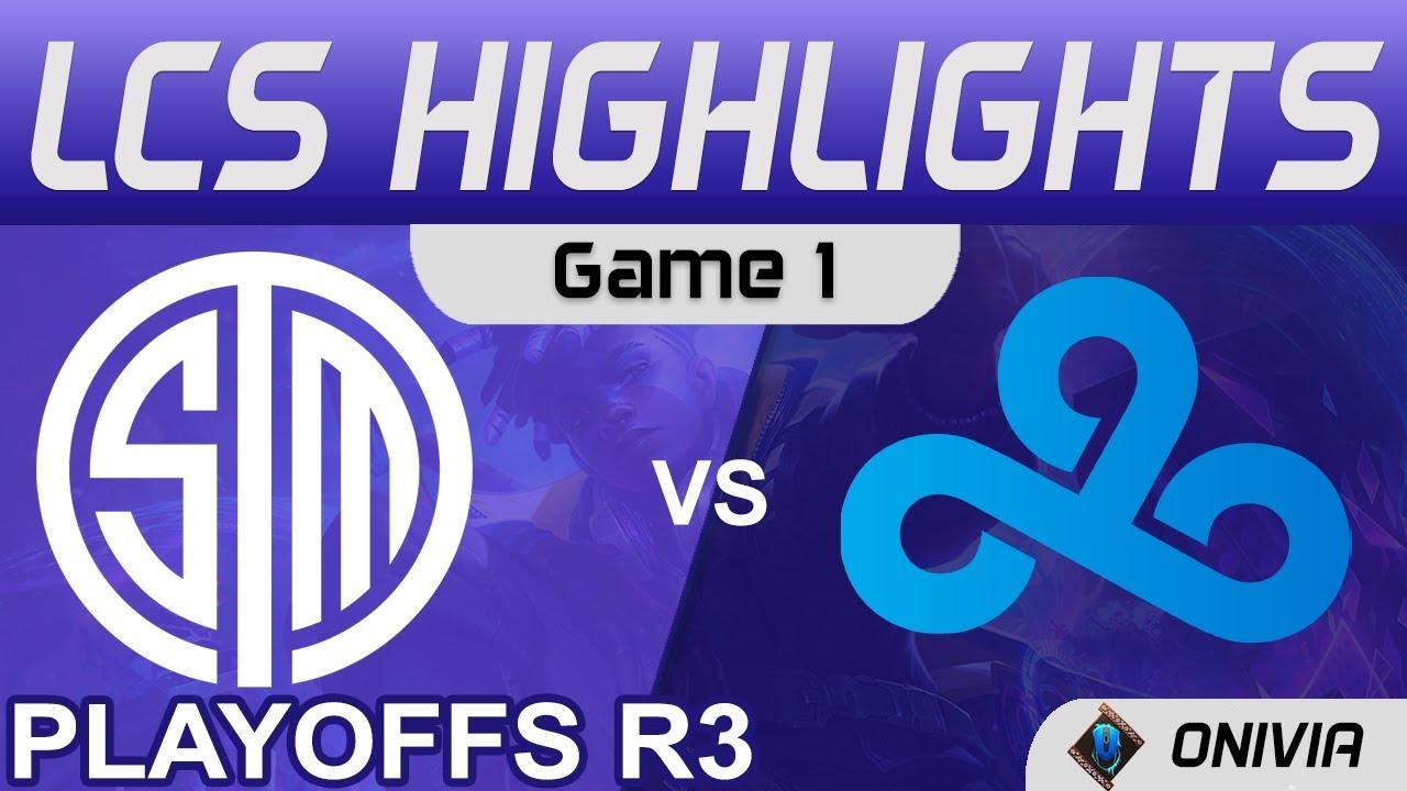 TSM vs C9 Highlights Game 1 Round3 LCS Summer Playoffs 2021 Team SoloMid vs Cloud9 by Onivia thumbnail