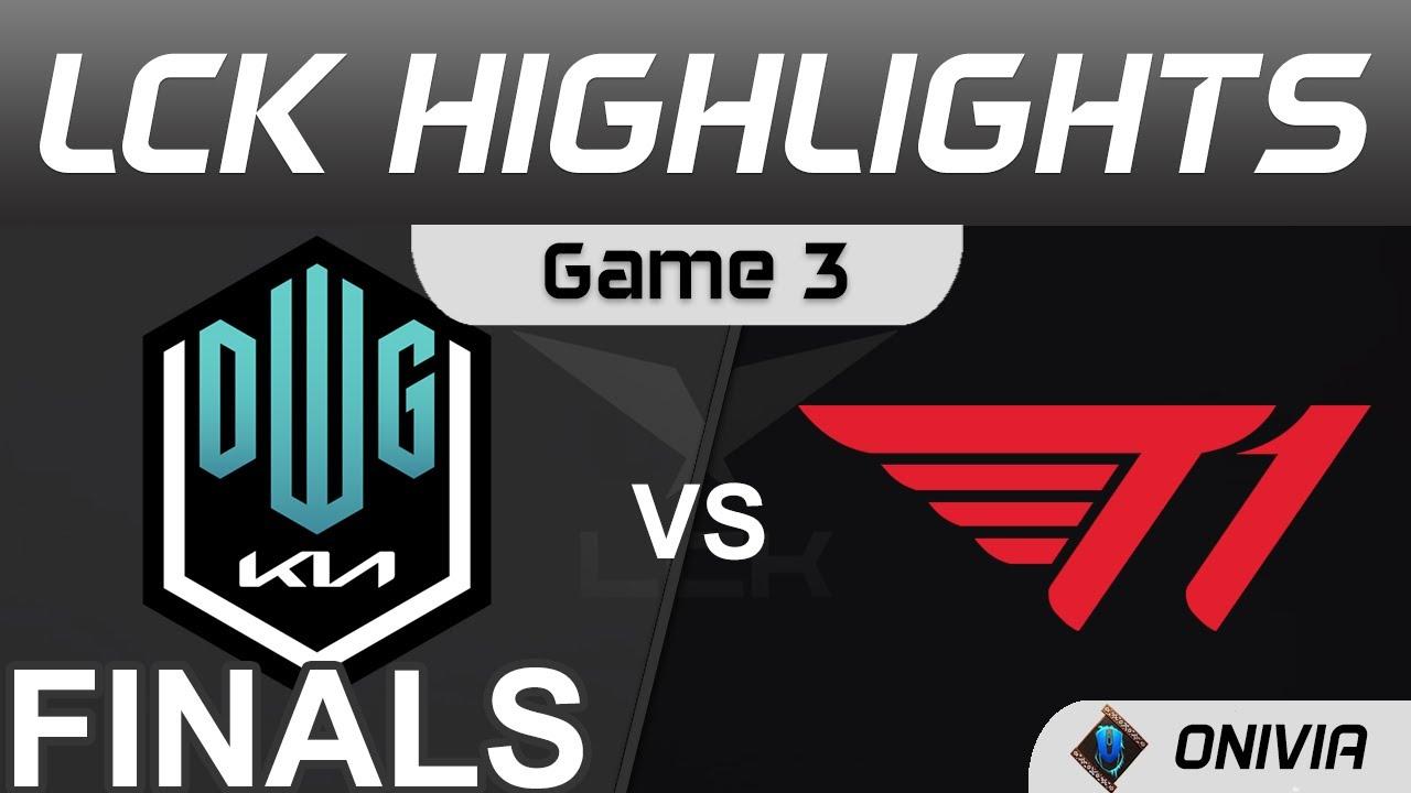 DK vs T1 Highlights Game 3 Finals LCK Summer Playoffs 2021 DWG KIA vs T1 by Onivia thumbnail