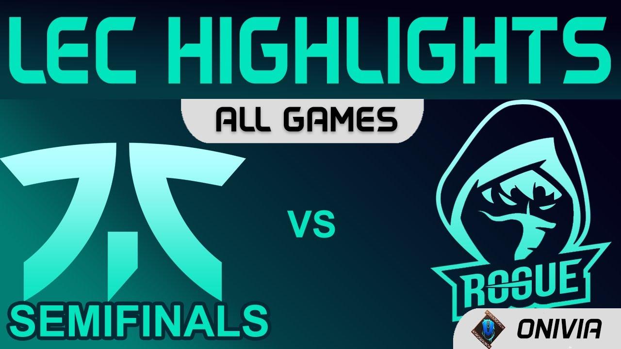 FNC vs RGE Highlights Semifinals ALL GAMES LEC Summer Playoffs 2021 Fnatic vs Rogue by Onivia thumbnail