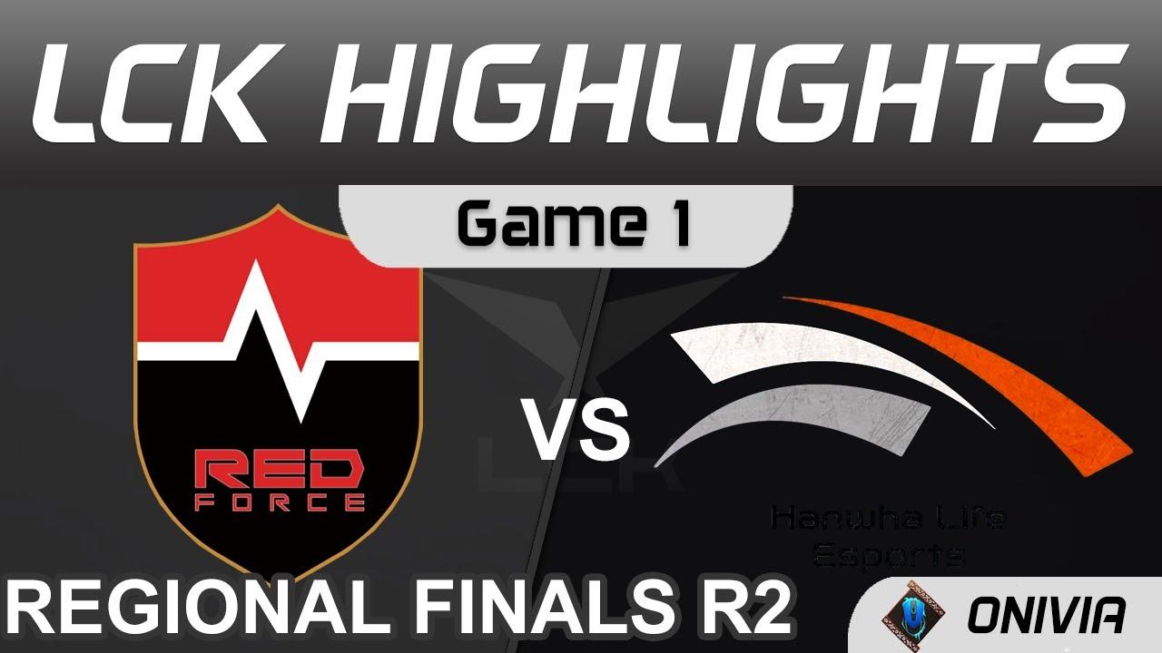 NS vs HLE Highlights Game 1 LCK Regional Finals R2 2021 Nongshim RedForce vs Hanwha Life Esports by thumbnail