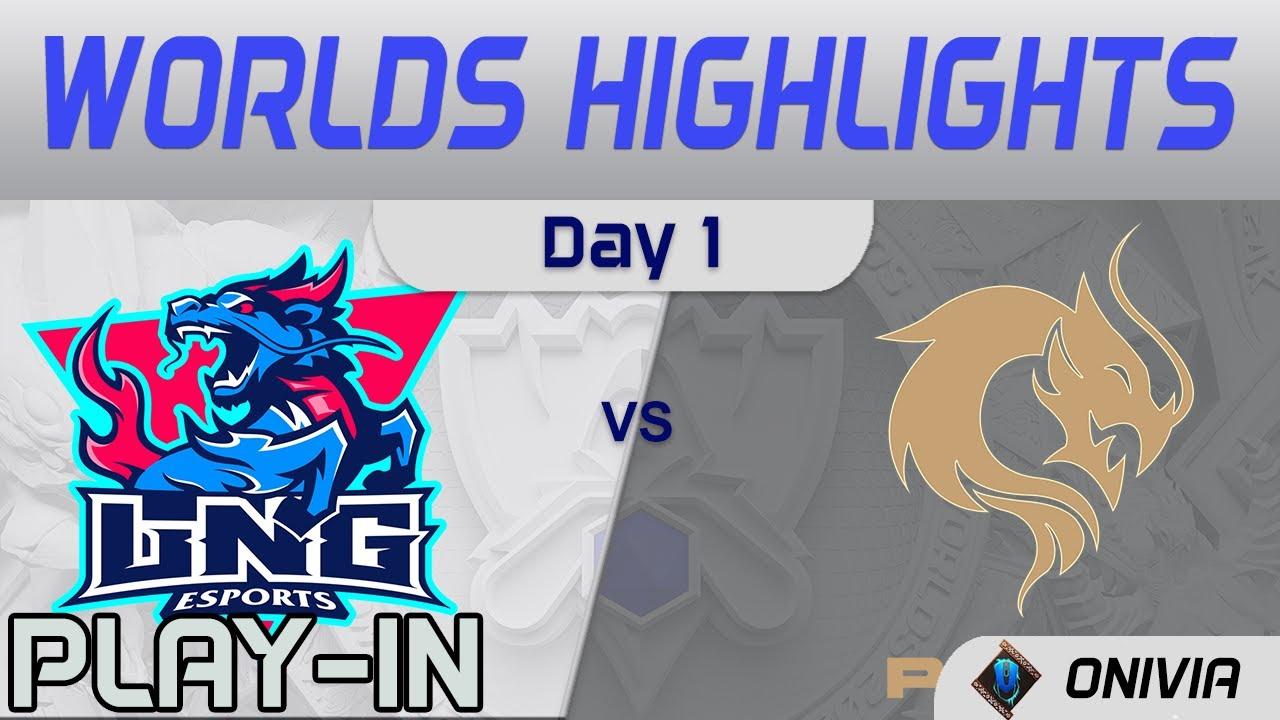 LNG vs PCE Highlights Day 1 Worlds 2021 Play in LNG Esports vs PEACE by Onivia thumbnail