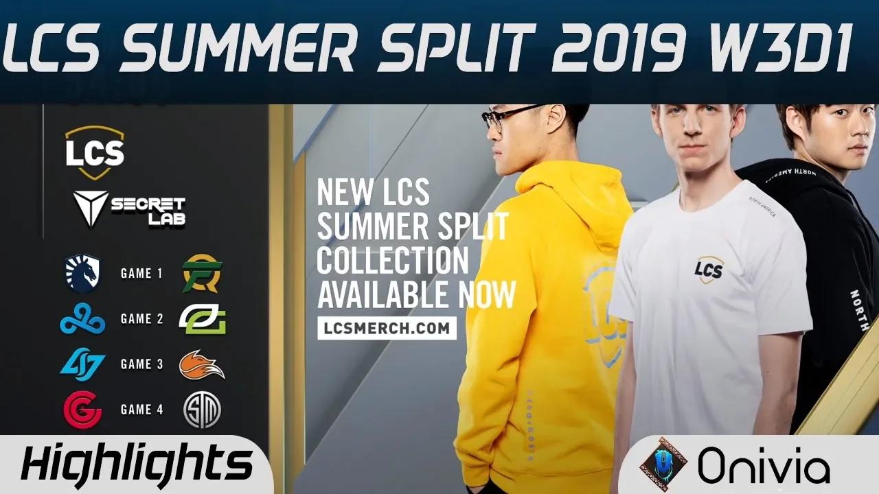 Full Day Highlights LCS Summer 2019 W3D1 By Onivia thumbnail