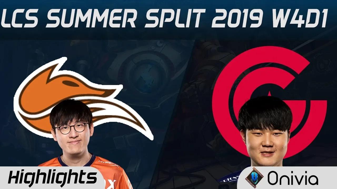 FOX vs CG Highlights LCS Summer 2019 W4D1 Echo Fox vs Clutch Gaming LCS Highlights by Onivia thumbnail