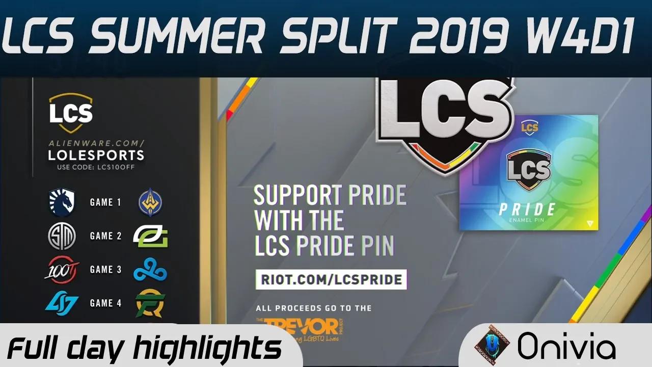 Full Day Highlights LCS Summer 2019 W4D1 By Onivia thumbnail