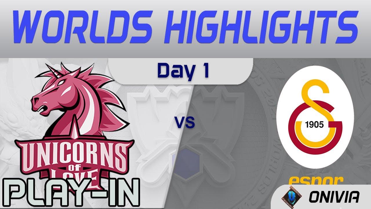 UOL vs GS Highlights Day 1 Worlds 2021 Play in Unicorns Of Love vs Galatasaray Esports by Onivia thumbnail