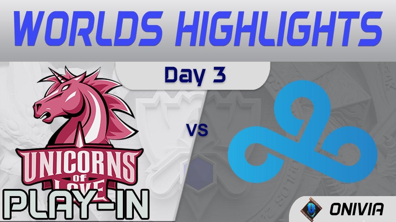 UOL vs C9 Highlights Day 3 Worlds 2021 Play in Unicorns of Love vs Cloud9 by Onivia thumbnail