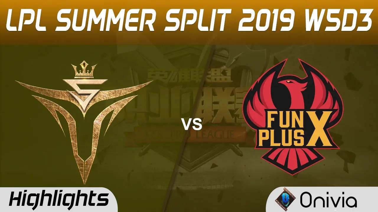 V5 vs FPX Highlights Game 3 LPL Summer 2019 W5D3 Victory Five vs FunPlus Phoenix LPL Highlights by O thumbnail