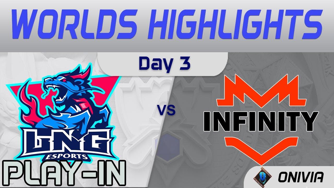 LNG vs INF Highlights Day 3 Worlds 2021 Play-in LNG Esports vs Infinity Esports by Onivia thumbnail