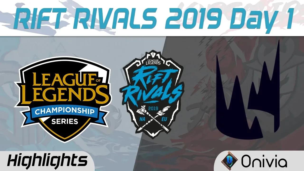 LCS vs LEC Highlights Rift Rivals Day 1 NA EU 2019 LCS vs LEC by Onivia thumbnail