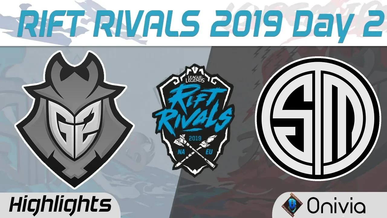 G2 vs TSM 2v2 Highlights Rift Rivals Day 2 NA EU 2019 G2 Esports vs Team Solo Mid by Onivia thumbnail