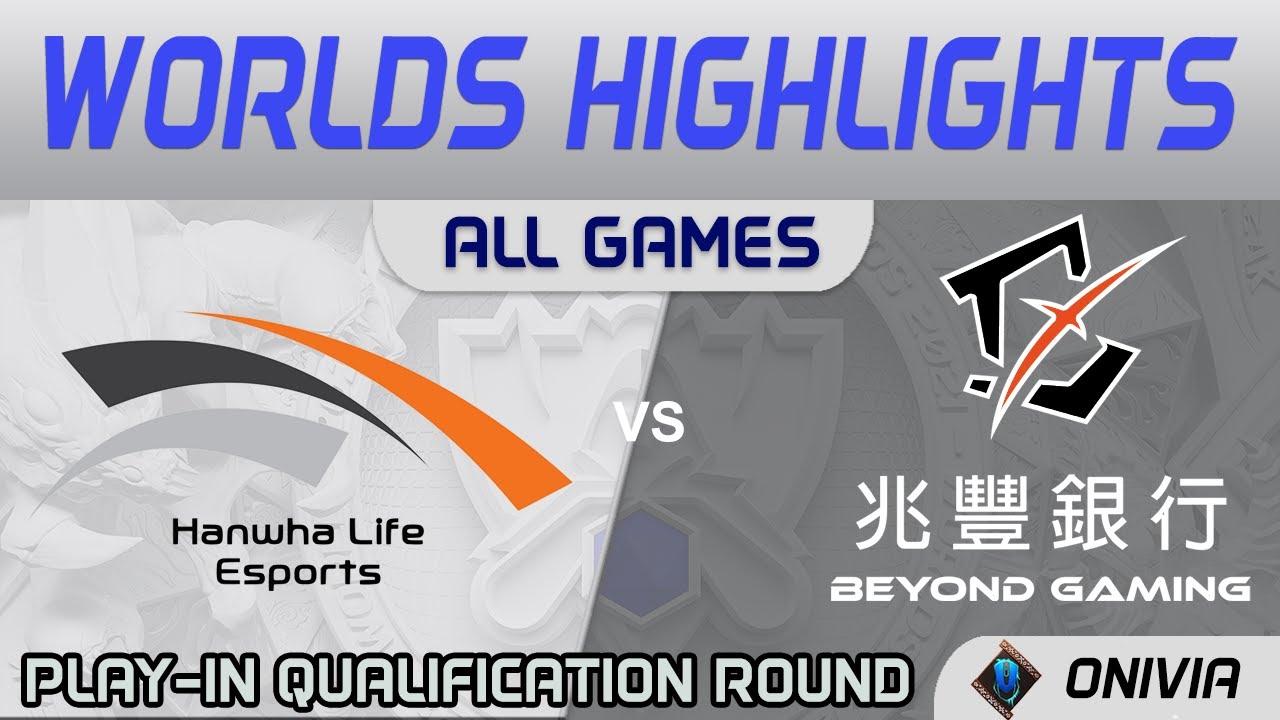 HLE vs BYG Highlights ALL GAMES  Worlds 2021 Play in Qualification Round Hanwha Life Esports vs Beyo thumbnail