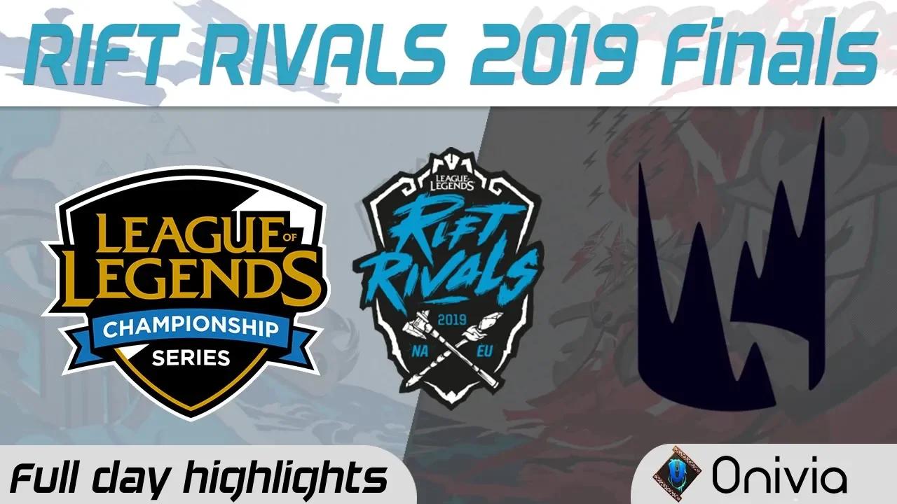 Full Day Rift Rivals NA EU Highlights 2019 Finals By Onivia thumbnail