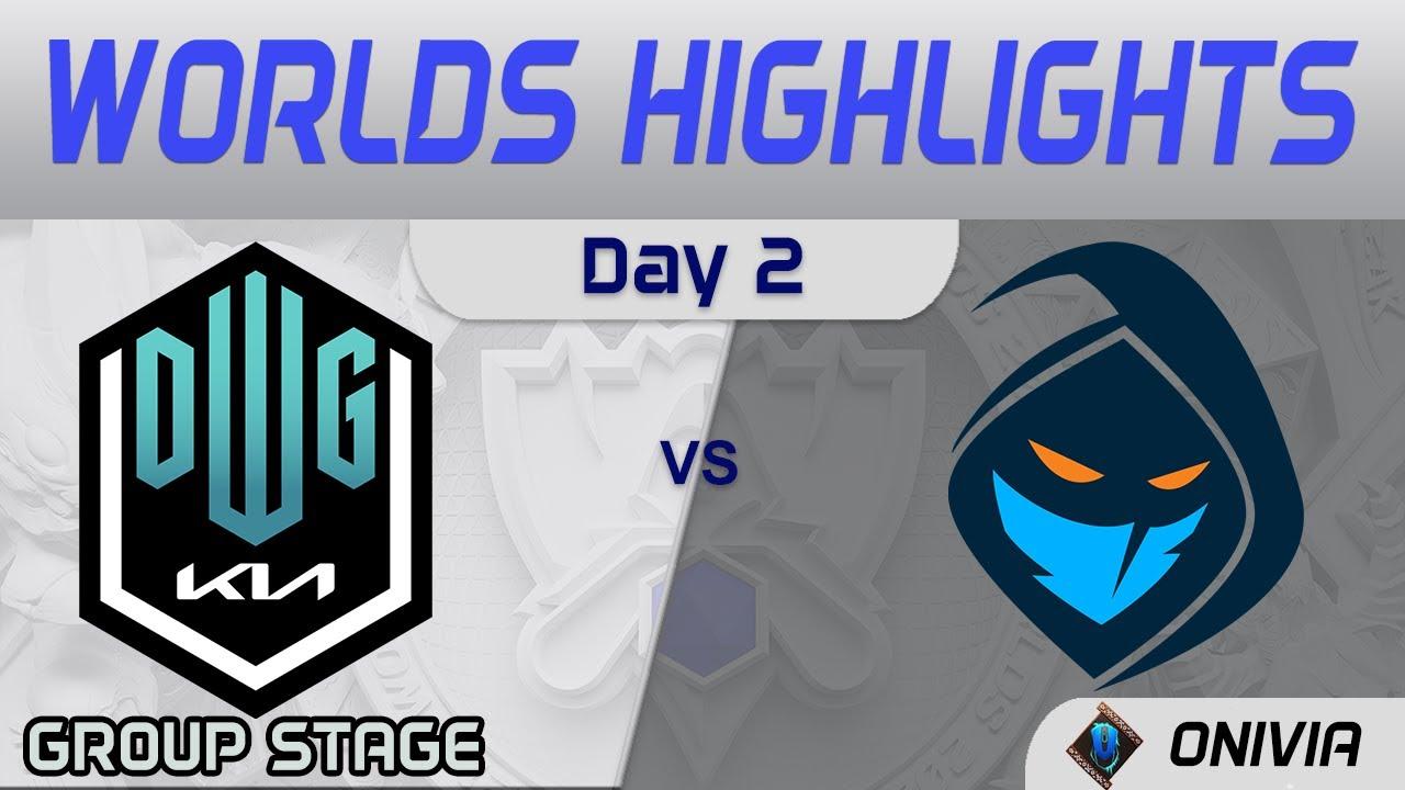 DK vs RGE Highlights Day 2 Worlds 2021 Group Stage DWG KIA vs Rogue by Onivia thumbnail