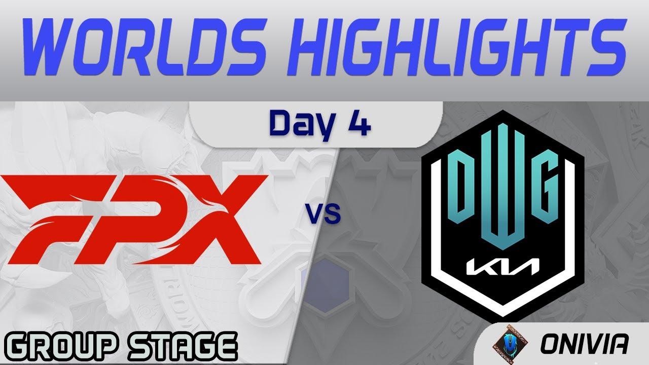 FPX vs DK Highlights Day 4 Worlds 2021 Group Stage FunPlus Phoenix vs DWG Kia by Onivia thumbnail