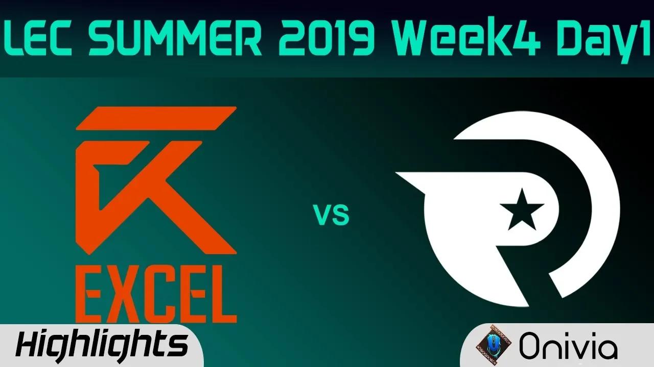 XL vs OG Highlights LEC Summer 2019 W4D1 Excel Esports vs Origen LEC Highlights By Onivia thumbnail