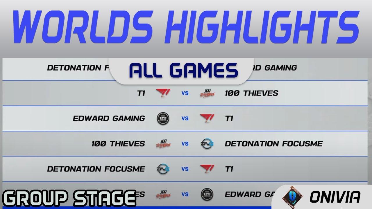 Worlds 2021 Group Stage Day 5 All Games Highlights By Onivia thumbnail