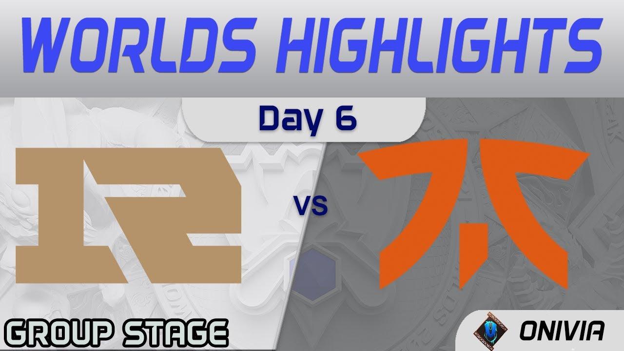 RNG vs FNC Highlights Day 6 Worlds 2021 Group Stage Royal Never Give Up vs Fnatic by Onivia thumbnail