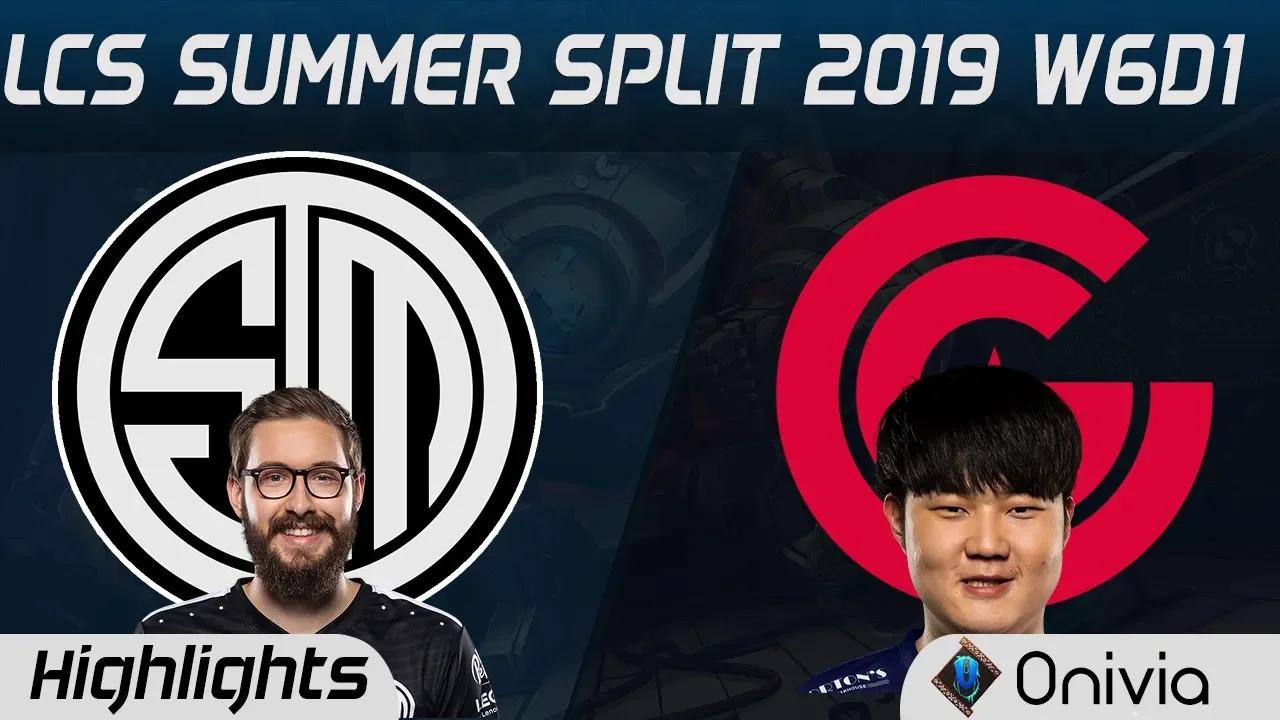 TSM vs CG Highlights LCS Summer 2019 W6D1 Team Solo Mid vs Clutch Gaming LCS Highlights by Onivia thumbnail