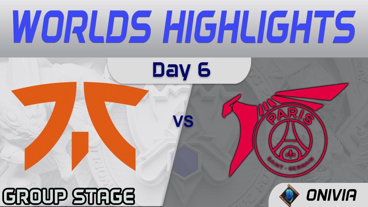 FNC vs PSG Highlights Day 6 Worlds 2021 Group Stage Fnatic vs PSG Talon by Onivia thumbnail