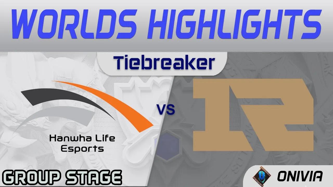 HLE vs RNG Tiebreaker Highlights Day 6 Worlds 2021 Group Stage Hanwha Life Esports vs Royal Never Gi thumbnail