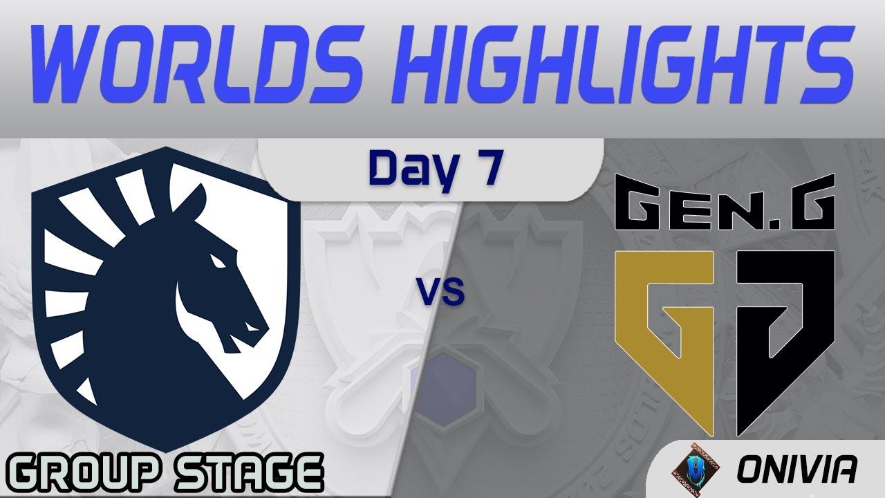 TL vs GEN Highlights Day 7 Worlds 2021 Group Stage Team Liquid vs Gen G by Onivia thumbnail