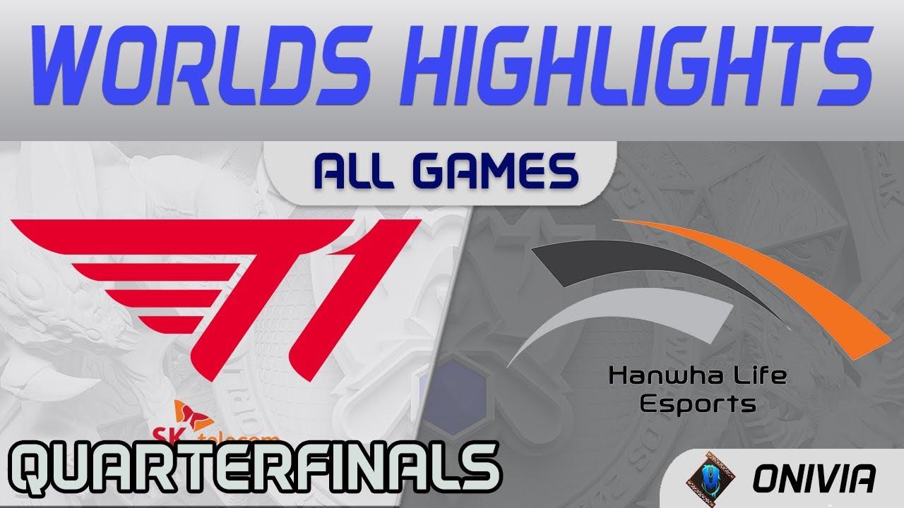 T1 vs HLE Highlights ALL GAMES Quarterfinals Worlds 2021 Playoffs T1 vs Hanwha Life Esports by Onivi thumbnail