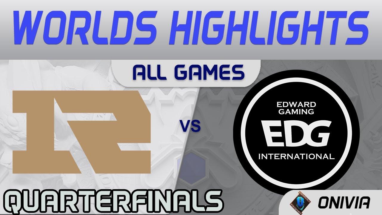 RNG vs EDG Highlights ALL GAMES Quarterfinals Worlds 2021 Playoffs Royal Never Give Up vs EDward G thumbnail