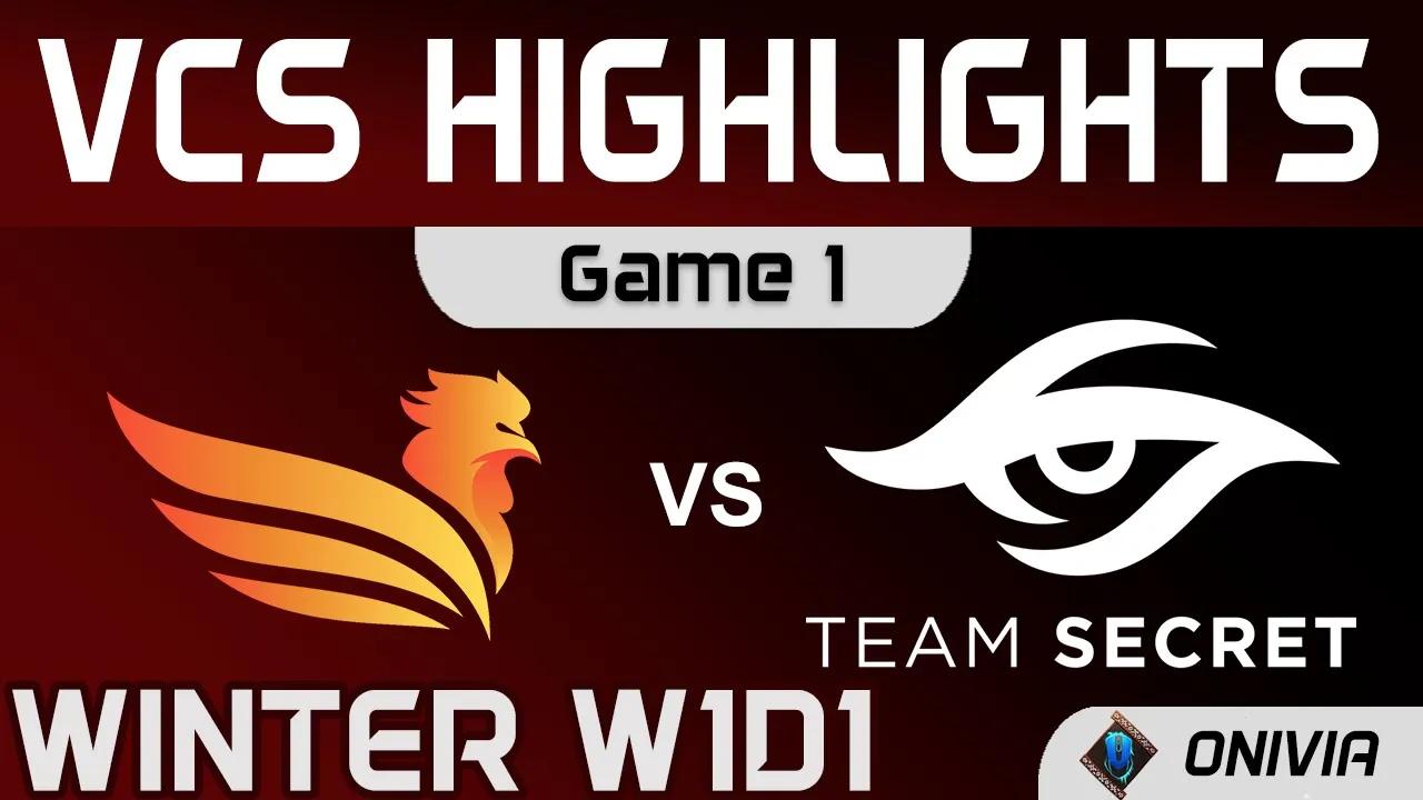 SE vs TS Highlights Game 1 VCS Winter Split 2021 SBTC Esports vs Team Secret by Onivia thumbnail