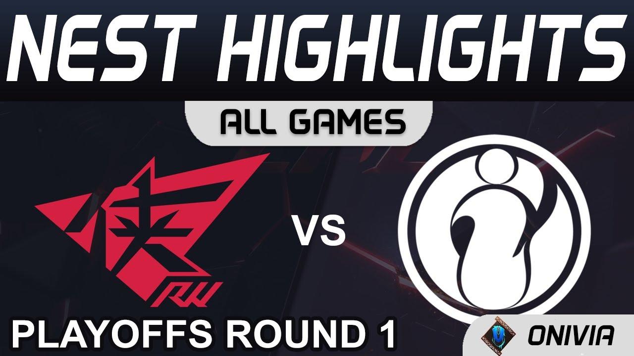 RW vs IG Highlights ALL GAMES Round 1 NEST Playoffs 2021 Rogue Warriors vs Invictus Gaming by Onivia thumbnail