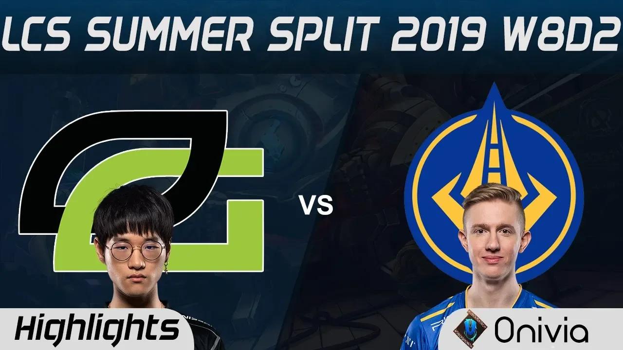 OPT vs GGS Highlights LCS Summer 2019 W8D2 Optic Gaming vs Golden Guardians LCS Highlights by Onivia thumbnail