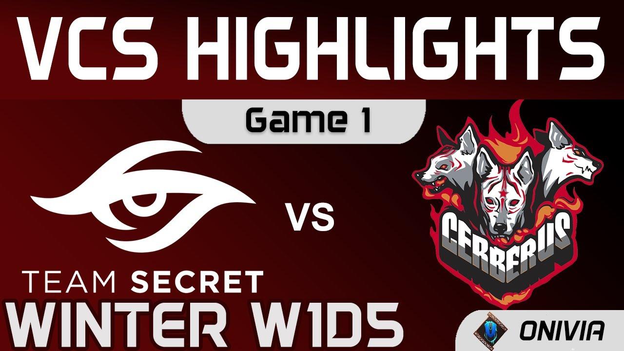 TS vs CES Highlights Game 1 VCS Winter Split 2021 Team Secret vs CERBERUS by Onivia thumbnail