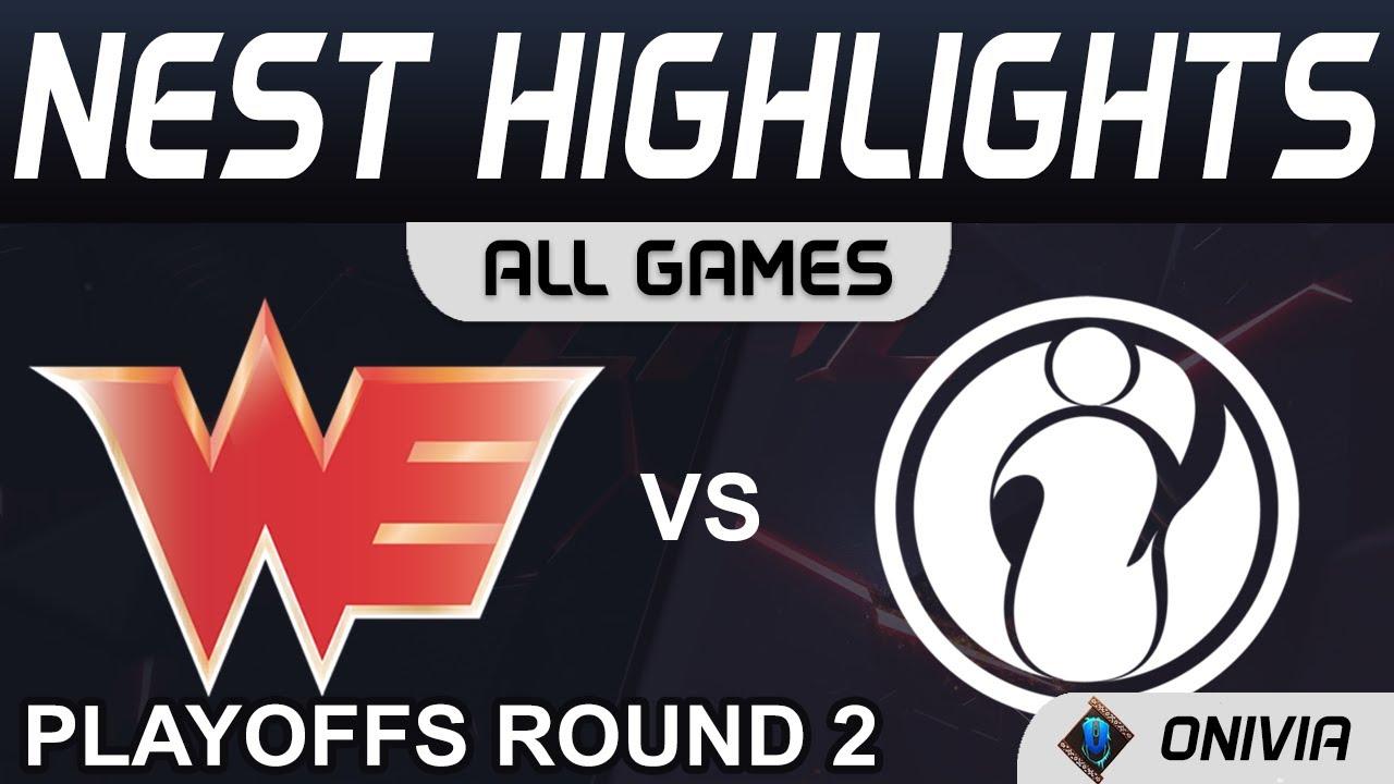 WE vs IG Highlights ALL GAMES Round 2 NEST Playoffs 2021 Team WE vs Invictus Gaming by Onivia thumbnail