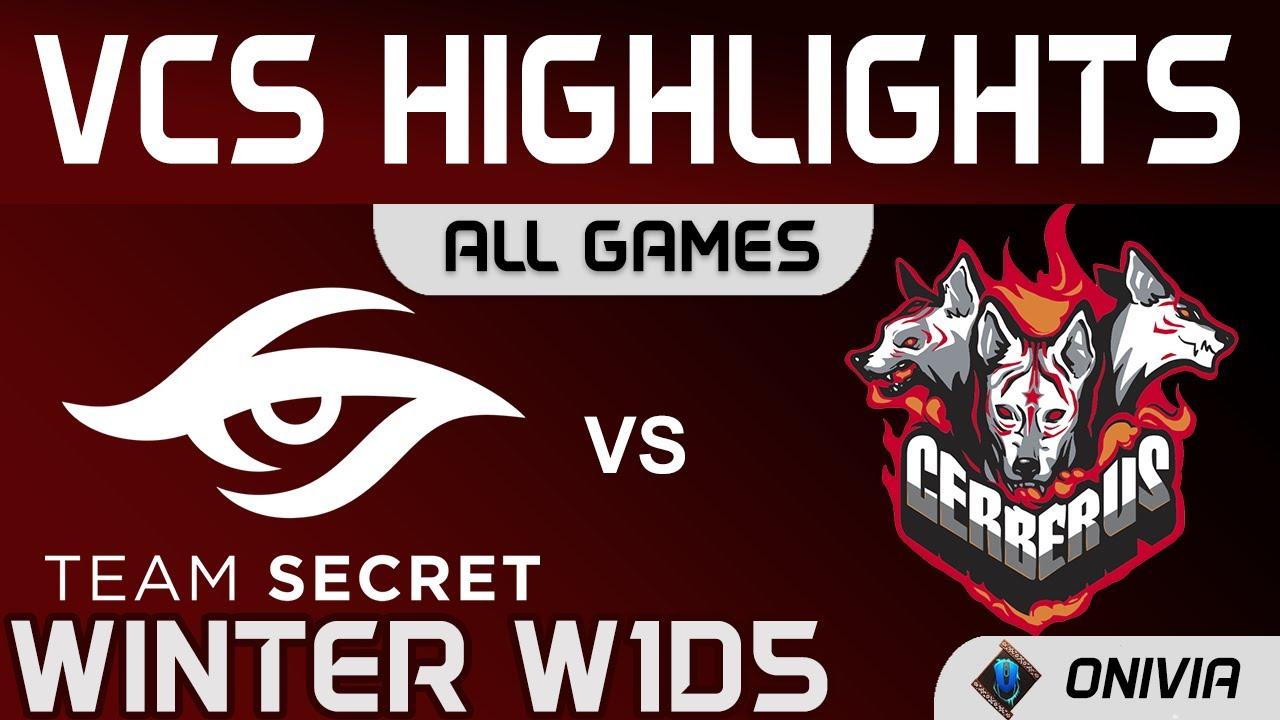 TS vs CES Highlights ALL GAMES VCS Winter Split 2021 Team Secret vs CERBERUS by Onivia thumbnail