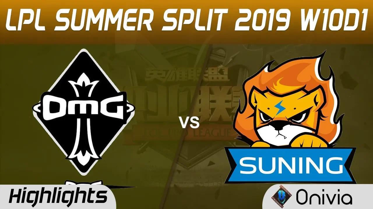 OMG vs SN Highlights Game 1 LPL Summer 2019 W10D1 Oh My God vs Suning LPL Highlights by Onivia thumbnail