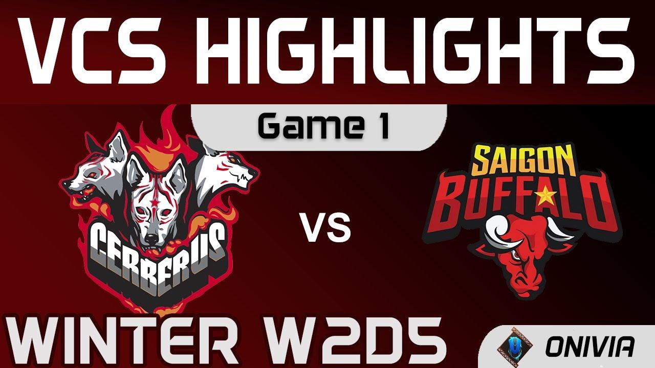 CES vs SGB Highlights Game 1 VCS Winter Split 2021 CERBERUS vs Saigon Buffalo by Onivia thumbnail