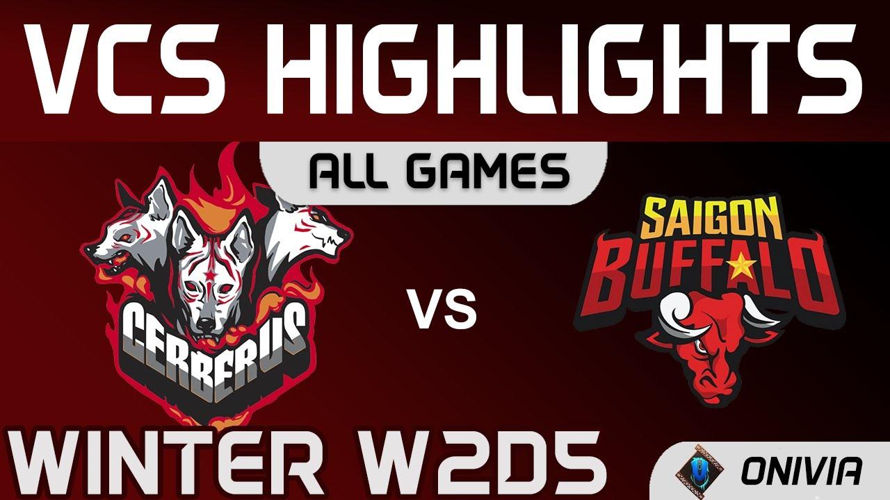 CES vs SGB Highlights ALL GAMES VCS Winter Split 2021 CERBERUS vs Saigon Buffalo by Onivia thumbnail