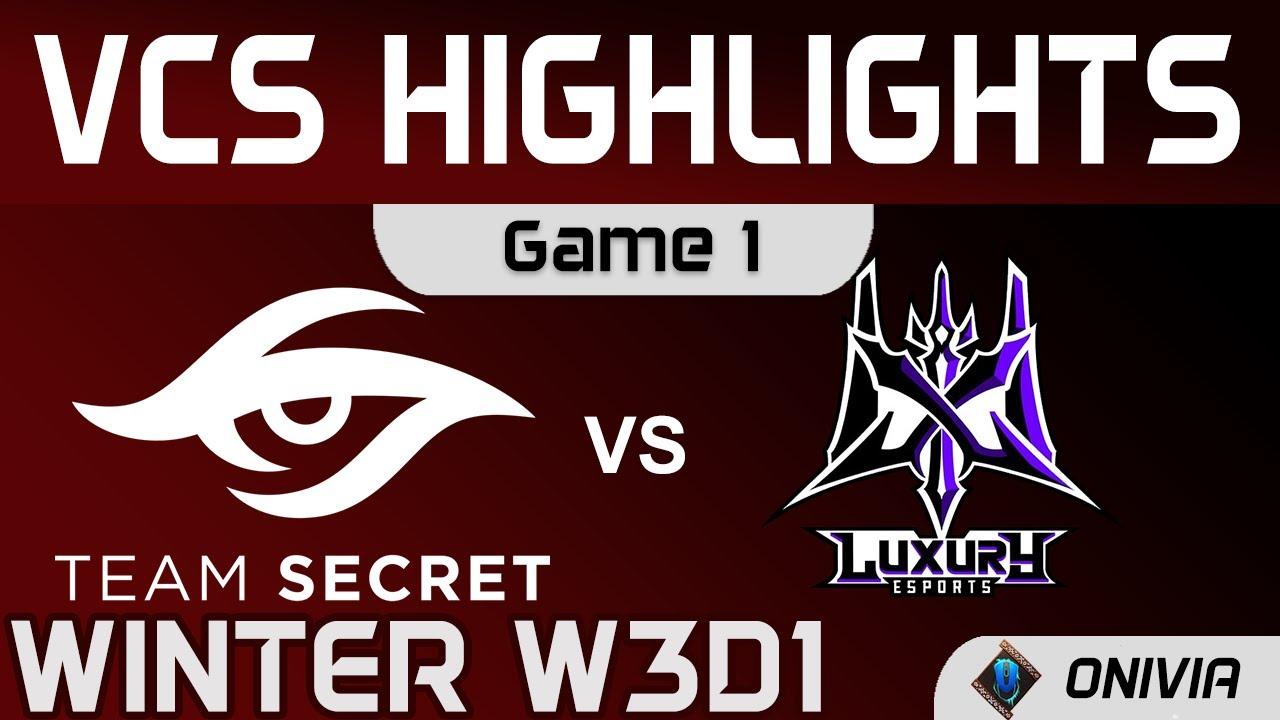 TS vs LX Highlights Game 1 VCS Winter Split 2021 Team Secret vs Luxury Esports by Onivia thumbnail