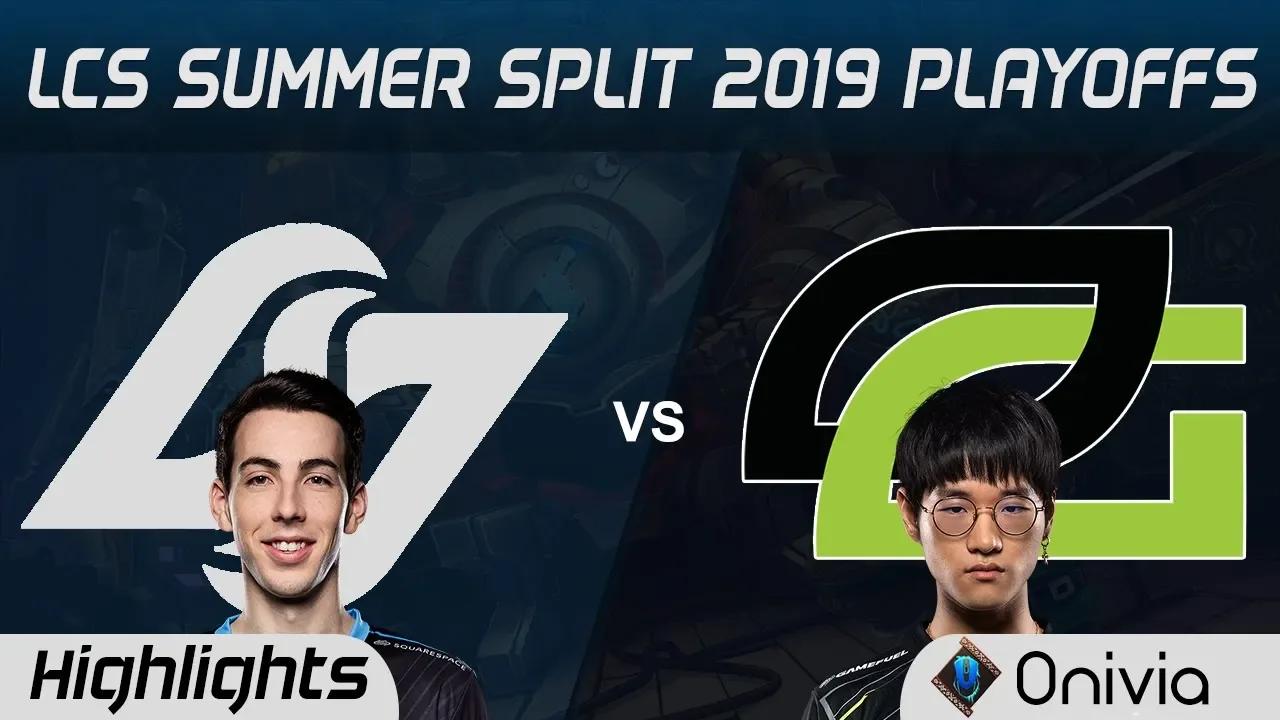 CLG vs OPT Highlights Game 3 LCS Summer 2019 Playoffs Counter Logic Gaming vs Optic Gaming LCS Highl thumbnail