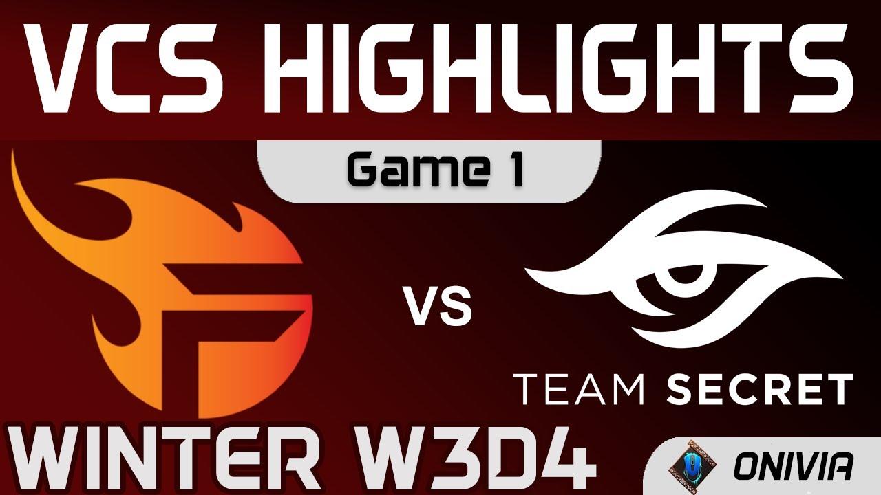 TF vs TS Highlights Game 1  VCS Winter Split 2021 Team Flash vs Team Secret by Onivia thumbnail