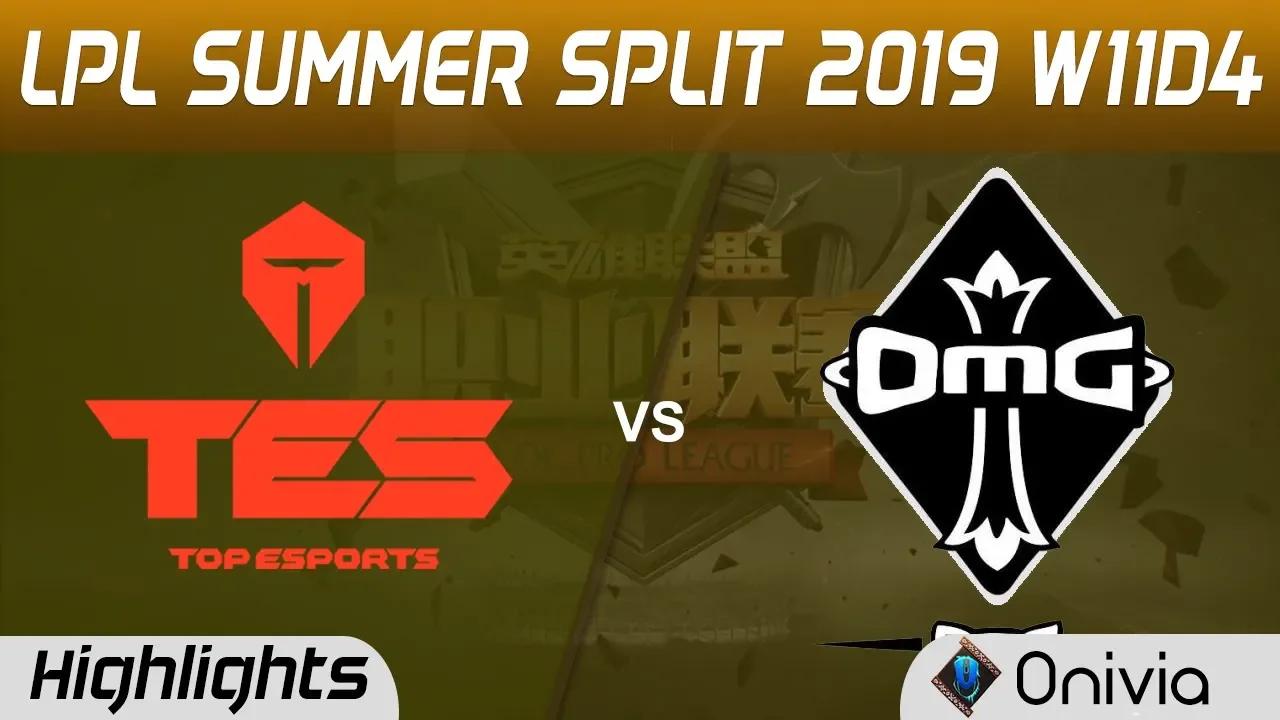 TES vs OMG Highlights Game 1 LPL Summer 2019 W11D4 Top Esports vs Oh My God LPL Highlights by Onivia thumbnail