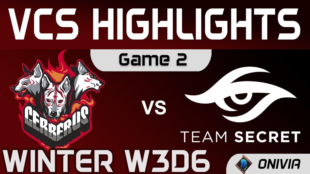 CES vs TS Highlights Game 2 VCS Winter Split 2021 CERBERUS vs Team Secret by Onivia thumbnail