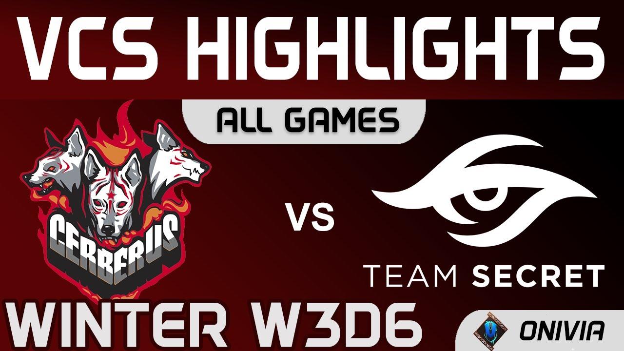 CES vs TS Highlights ALL GAMES VCS Winter Split 2021 CERBERUS vs Team Secret by Onivia thumbnail