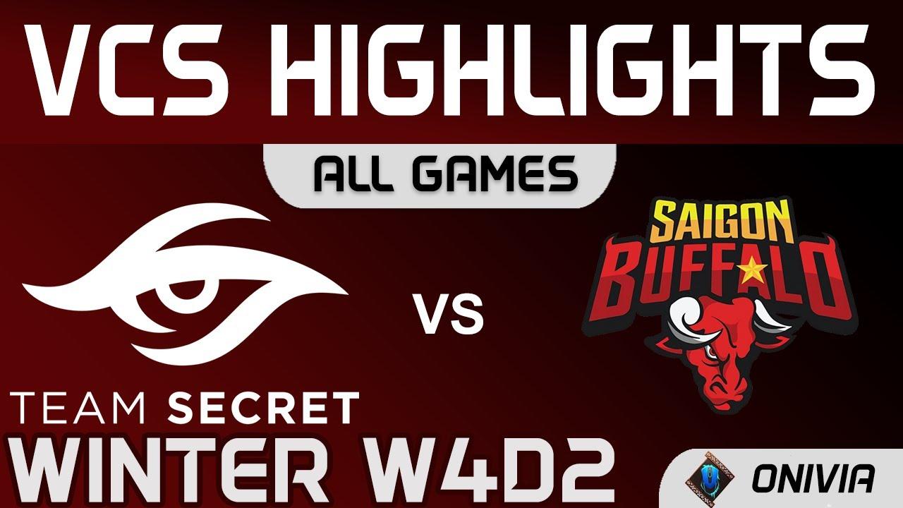 TS vs SGB Highlights ALL GAMES VCS Winter Split 2021 Team Secret vs Saigon Buffalo by Onivia thumbnail