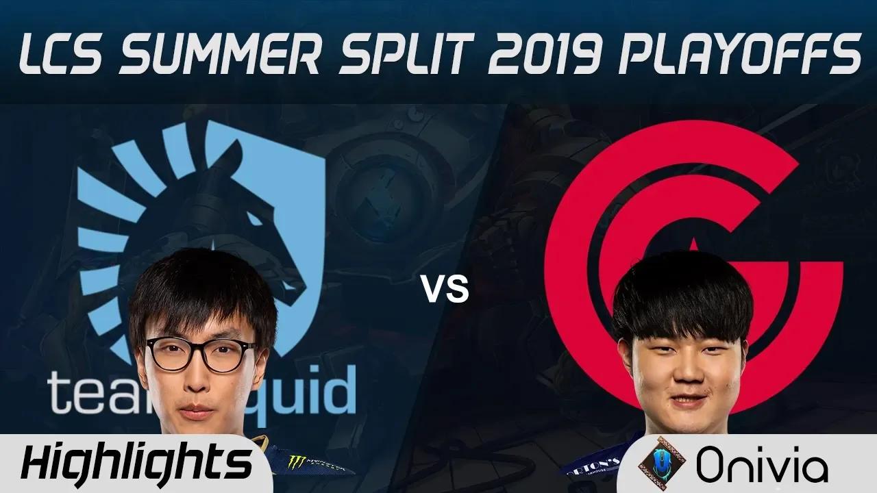 TL vs CG Highlights Game 4 LCS Summer 2019 Playoffs Team Liquid vs Clutch Gaming LCS Highlights by O thumbnail