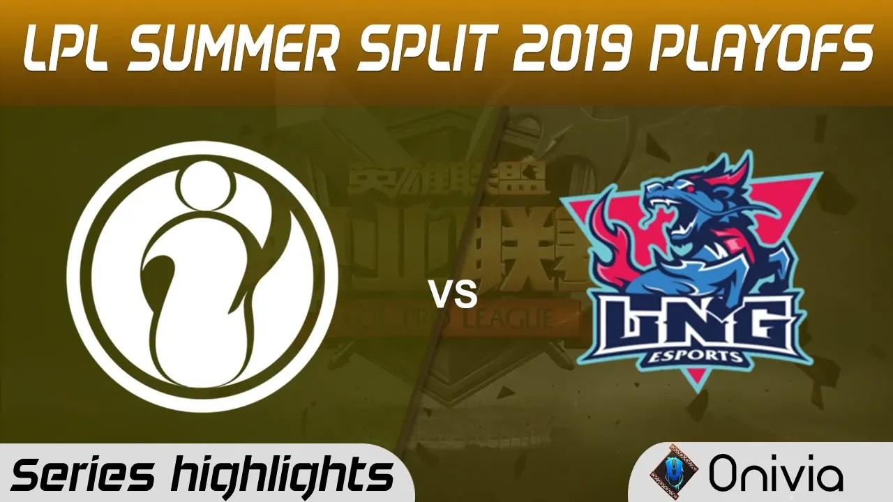 IG vs LNG Highlights All Games LPL Summer 2019 Playoffs Invictus Gaming vs LNG Esports LPL Highlight thumbnail